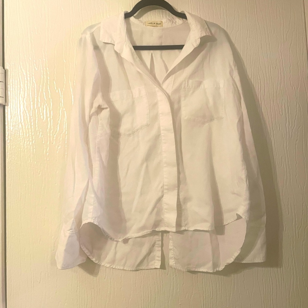 Cloth & Stone white blouse